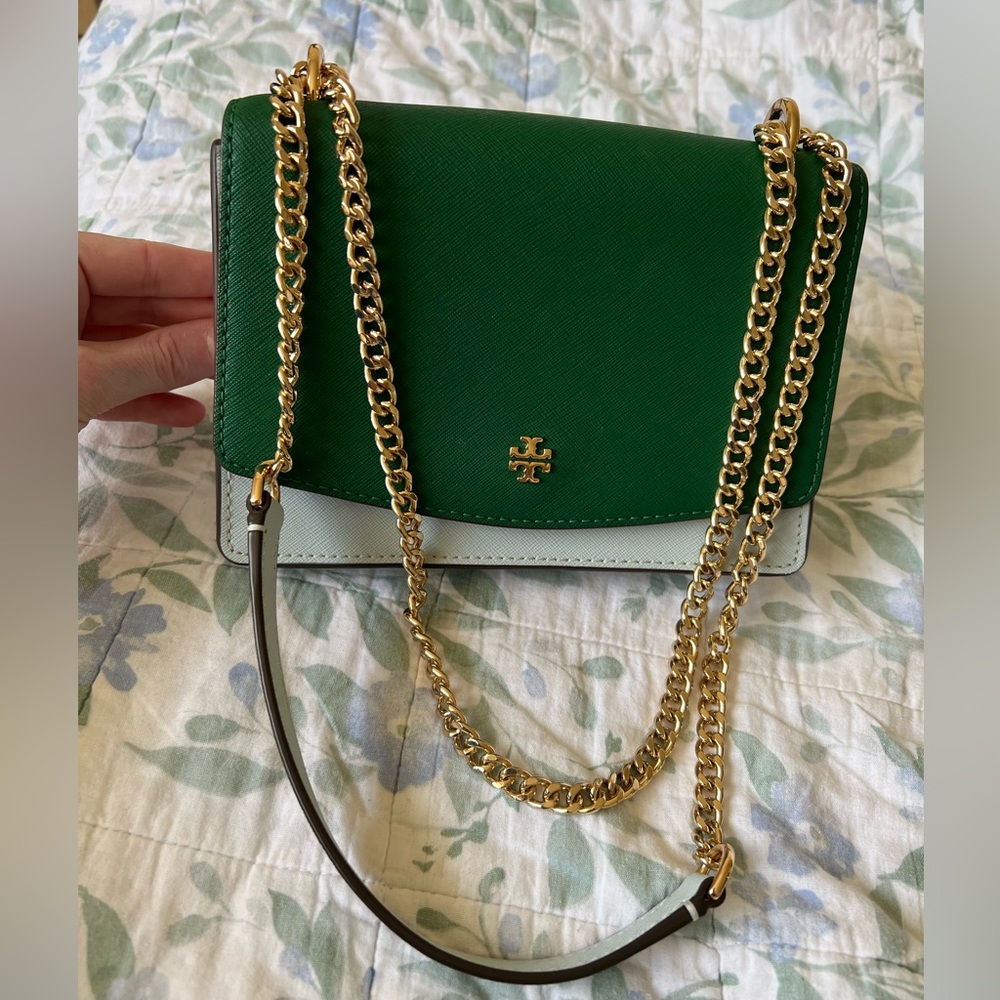 Tory Burch Emerson Two Tone Crossbody